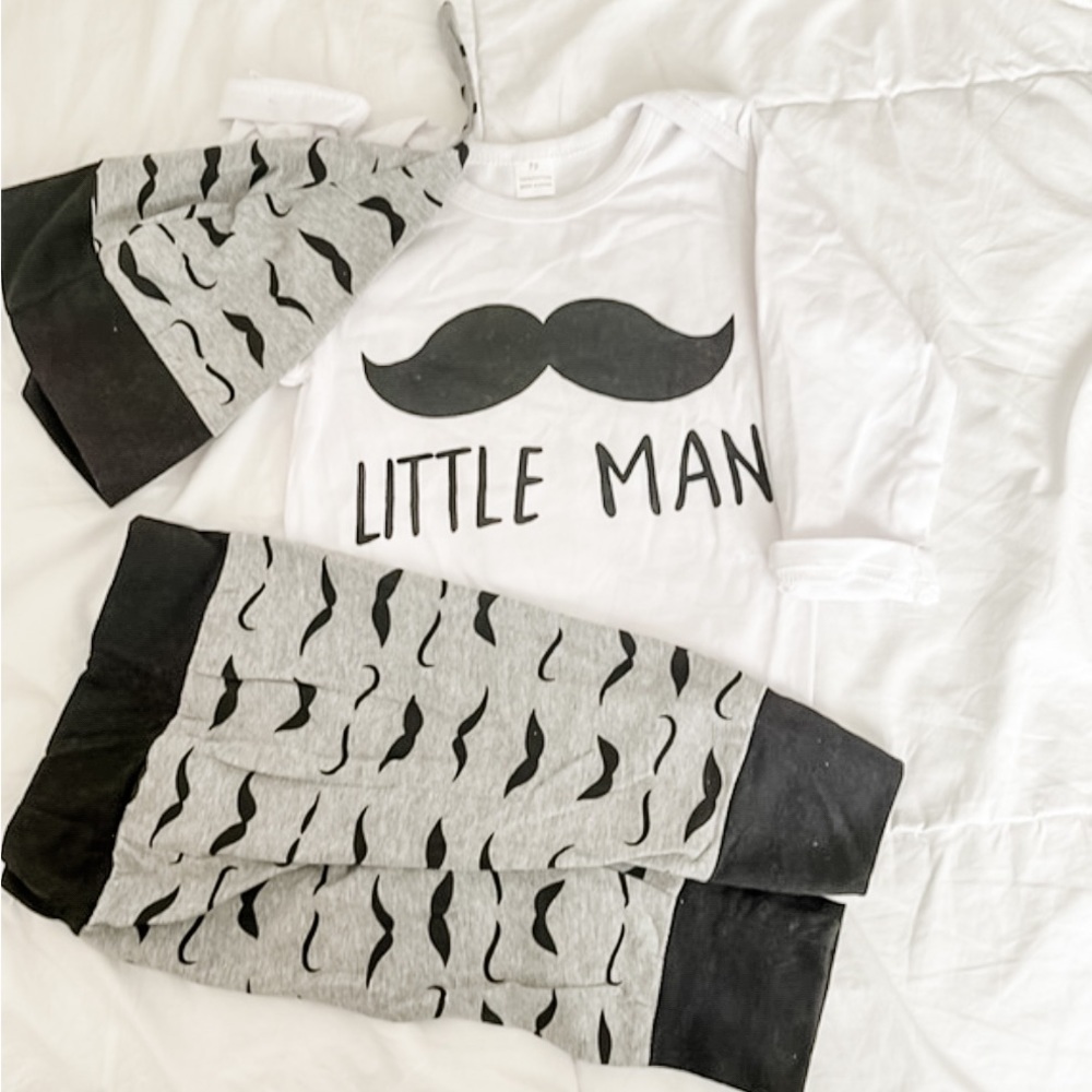 NWOT “Little Man” Set | 6-12 months